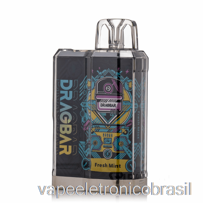 Vape Eletrônico Dragbar B3500 Descartável Hortelã Fresca